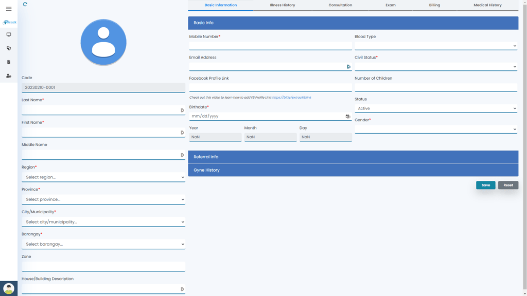 properly fill up a patient form to avoid poor clinical documentation